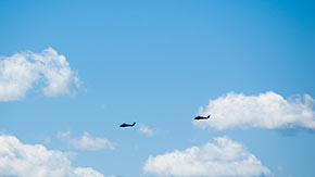 Marine One et Marine Two, deux White Hawk