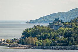 Vue du Manoir, près de Cap-à-l’Aigle